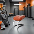 thumbnail image 4 of unbranded Plegable De Meditación Marrón Con Asiento Acolchonado Para Prácticas En Casa, 4 of 7