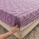 thumbnail image 1 of Colcha de tres piezas, colcha de terciopelo de leche, funda protectora de colchón de franela coral de terciopelo de invierno, 1 of 4