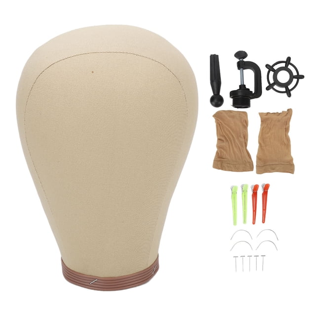 Oubit Inch Wig Head,24 Inch Wig Head Canvas Block Head Canvas Block Wig Head Proven Performance