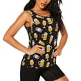 thumbnail image 2 of Fotbe Beer In A Bottle Blusas Sin Mangas para Mujer – Estilo Casual, Corte Suelto, Slim-Fit, Cuello Redondo Deportivo, Tops de Verano para Gimnasio y Yoga-Medium, 2 of 7