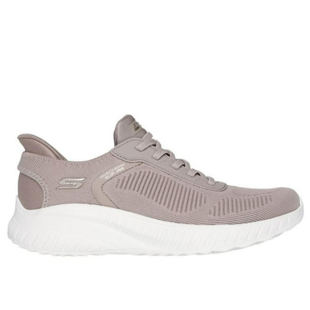 Tenis Skechers Bobs Squad Chaos para Mujer 117497TEP marron claro 25.5