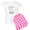 With Pink Pant, variant on CafePress - Awesome Surgical Nurse Pajamas - Women's Short Sleeve Print T-Shirt and Pants Light Cotton Pajama Set