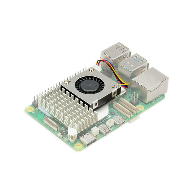 Disipador Activo de Aluminio para Raspberry Pi 5