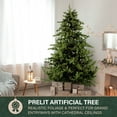 thumbnail image 4 of Fraser Hill Farm 9-Ft. Foxtail Pine Christmas Tree with Warm White LED Lights, FFFX090-5GR, 4 of 17