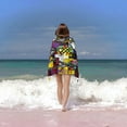 thumbnail image 6 of Yibo Funny Polka Dot Pineapples Beach Towel Abstract 80s 90s Style Colorful Hippy Geometric Bath Pool Towels Absorbent Quick Dry, 6 of 7