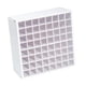 thumbnail image 5 of Estante de almacenamiento de acuarela para pigmentos, ahorra espacio, caja de acuarela para manualidades, soporte para pinceles y tubos de pintura 64 ranuras, 5 of 9