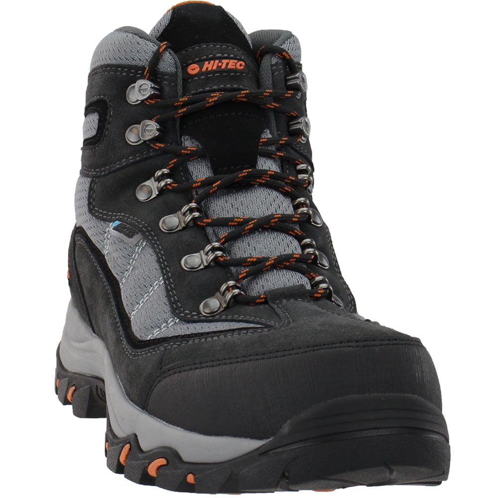 HI-TEC Mens Ramsey Waterproof Mid-Top Leather Hiking Boot
