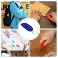 thumbnail image 5 of Unique Bargains Mini Portable Box Cutter, Package Opener Small Utility Office Letter Opener Blue 12Pack, 5 of 5