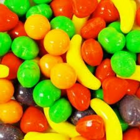 Candy Vending Machine - BAYSIDE CANDY WILLY WONKA RUNTS BULK CANDY VENDING, 1LB
