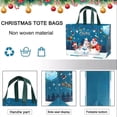 thumbnail image 5 of Xihbxyly Artículos En Liquidación Bolsa de Regalo de Navidad Bolsa de Tela No Tejida Laminada Bolsa de Compras, 5 of 5