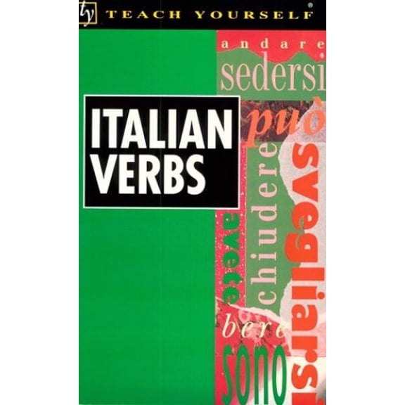 Pre-Owned Teach Yourself Italian Verbs (Paperback) 0844236373 9780844236377