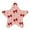 Red Bows and Polka Dots, variant on Star Night Light Auto On/Off Plug-in Wall Light with Light Sensor Warm White LED for Home Party Red and Blue Stripe Bows
