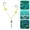 Gold, variant on Pre-Rigged Double Hook Fishing Rig with Hooks - Tangle-Free Bottom & Float Rig for Sea Fishing & Large Fish, with Sinker & Floating Beads,Gold,Size 10