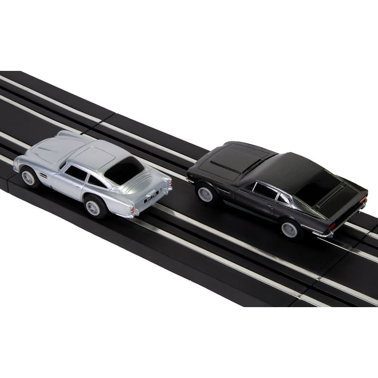 James Bond 007 Race Set Aston Martin DB5 vs V8 Micro Scalextric 1 64 Scale Walmart
