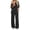 A710_Black, variant on Two Piece Sets for Women Summer Fashion Off Shoulder Oversized Lounge Matching Tops Wide Leg Pant Set 2026 Spring Travel Vacation Airport Outfits Clothing Khaki XL