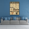 thumbnail image 4 of Horse Tack Knowledge Poster Christmas Decor Painting Canvas Picture Vintage Unframed 20×30 in, 4 of 5