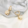 thumbnail image 3 of TINGN Small Initial Earrings for Women S925 Sterling Silver Post Small Dangle Hoop Earrings, 3 of 5