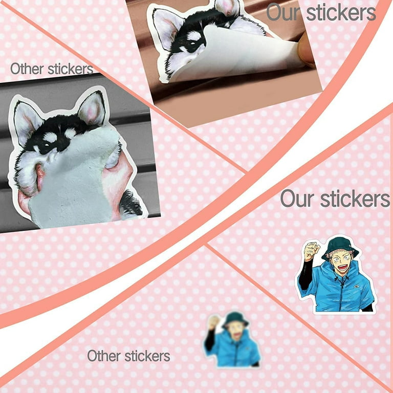 200 Pcs Anime Mixed Stickers,Vinyl Waterproof Stickers for  Laptop,Bumper,Skateboard,Water Bottles,Computer,Phone,Anime Sticker Pack  for