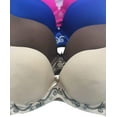 thumbnail image 2 of 6 Piecec Full Cup/Demi Plain Wired Gentle Pushup Push Up Bra B/C (34B), 2 of 3