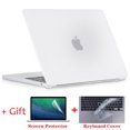 thumbnail image 1 of Étui d'Ordinateur Portable le Plus Récent pour Macbook Pro 14 M1 M2 M3 Pro 16 Étui pour Macbook Pro 13 Étuis pour Macbook Air 13 Étui Retina 13 A1502 Étui Mat Transparent Pro 14.2 M1 M2 M3, 1 of 6