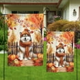 thumbnail image 4 of Happy Thanksgiving Alaskan Malamute Give Thanks Fall Beanie Scarf Welcome Garden Flag 12x18in Double Sided Alaska Mal Dog Lovers Gifts Outdoor Decor - 00020, 4 of 5