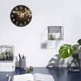 thumbnail image 3 of Wall Clock Mute without Ticking-Retro Cock Oil Painting Pattern Funny Living Room and Kitchen Wall Clock, Battery Powered, Suitable for Home/Office/Bedroom E, 3 of 6