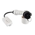 thumbnail image 1 of Enchufe de carga para RV, enchufe de carga, 16A, 10A, 220V, adaptador para RV al aire libre blanco Zulema Convertidor de enchufe, 1 of 4