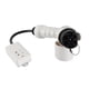 thumbnail image 1 of Adaptador de enchufe para cargador de 16 A a 10 A y 220 V. blanco, 1 of 4