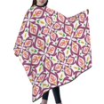 thumbnail image 6 of ZICANCN Hair Cutting Cape for Adults, Pink Floral Motif Tribal Cape Salon Barber Cape for Hair Stylist Shampoo Capes Waterproof, 55x66 Inches, 6 of 7
