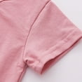 thumbnail image 5 of Bovxnpu Summer Girls Top, Short Sleeve T-shirt for Kids, Toddler Kids Girls Fashion Cute Solid Color Breathable Soft Short Sleeve Top 2-3 Years, 5 of 5