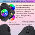 thumbnail image 4 of Luces de fiesta Disco Ball KBJ para interiores y exteriores con mando a distancia, 4 of 6