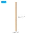 thumbnail image 2 of Unique Bargains 3/8 x 12 Inch Dowel Rods Wood Sticks Unfinished Wooden Dowel Rods Round Dowels Sticks 10 Pcs, 2 of 6