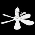 thumbnail image 6 of Sinyiin 6 Leaves USB Ceiling Fan Air Cooler Hanging Tent Fans for Camping Bed Dormitory, 6 of 13