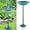 Green, variant on Bird Bath for Outside with Pedestal, Vintage Freestanding Garden  Birdbaths & Birdfeeder, Birdbaths Bowl Bird Baths for Outdoors Yard Garden Lawn Decor, Upgrade Dual-use Base
