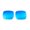 Ice Blue - Polarized, variant on Walleva Black Polarized Replacement Lenses For Ray-Ban RB1971 Square 54mm Sunglasses
