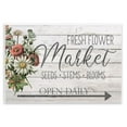 thumbnail image 5 of The Stupell Home Decor Farmhouse Planked Look Fresh Flower Market Open Daily Wall Plaque Art, 5 of 5
