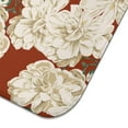 thumbnail image 3 of Microfibre Drying Mat for Kitchen White Flowers on Red Dish Drying Drainer Mat Absorbent Pioneer Drying Mat Washing Up for Glass, Plate & Cup 18inch X 24inch, 3 of 5