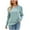 Light Blue, variant on Hfyihgf Womens Sweaters Trendy Round Neck Long Sleeve Chunky Cable Knit Pullover Tops Loose Fit Fall Winter Jumper Black XL