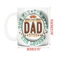 thumbnail image 2 of KBODIU Inflated World's Best Ever Mug 11oz Warp Sublimation Design The Man The The Mug, 2 of 5