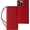 Red, variant on Embossed Flip Wallet Leather Phone Case for iPhone 14 13 12 11 Pro Max Plus Mini, Hanging Rope, Stand, Card Holder Back Cover, Personalized Pattern Bracket Shell(Brown,13)