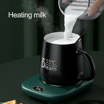 HariumiuCoffee Mug Warmer 3 Gears Touch USB Charging Cup Warmer for Coffee and Tea Overheating Portable Cup Warmer for Travel Office Desks and Home