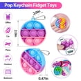 thumbnail image 2 of Llavero Fidget Toy Genuvi Pop Bulk, 30 unidades, minipop para niños, 2 of 7
