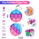 thumbnail image 2 of Llavero Fidget Toy Genuvi Pop Bulk, 30 unidades, minipop para niños, 2 of 7