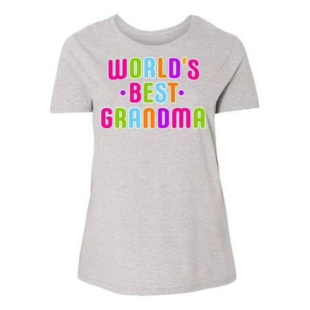 Worlds Best Grandma Women's Plus Size T-Shirt