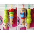 thumbnail image 4 of 3 piezas de silbato para bebé, juguete educativo de animales de madera lindos, juguete de instrumento musical de madera para bebé, 4 of 5