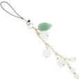 thumbnail image 1 of Miangastore Elegant Phone Charm Pendant with Jade Material and Exquisite Design for Decor Multi Color 0.5in, 1 of 9