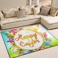 thumbnail image 2 of SKYSONIC Area Rug Pad Colorful Easter Theme Nursery Rugs Floor Mat for Kids Playing Room Living Room Bedroom, 80 x 58 inch, 2 of 6