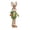 Green-4B Home Decor, variant on karymi Long Leg Cute Easter Bunny Decor 23in Easter Rabbit Doll Ornament in Spring Outfits Soft Fabric Figurine for Tabletop Mantel Floor Home Office Decor Gift Mens Gifts Family Gifts