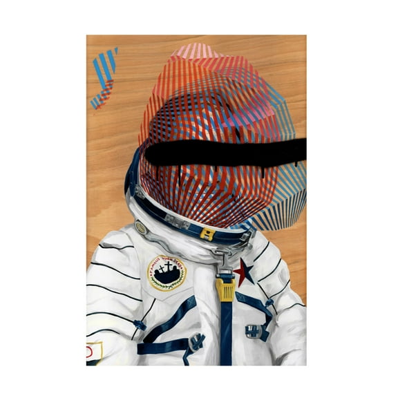 Trademark Fine Art Famous When Dead Spaceman 2 Canvas Wall Art