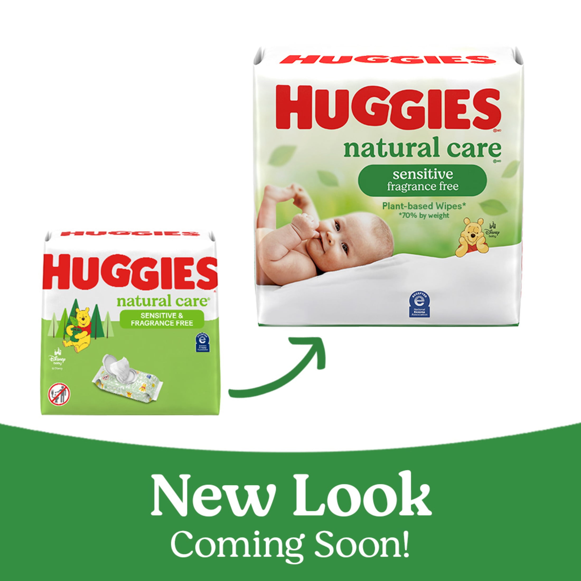 Huggies Natural Care Sensitive Baby Wipes, Unscented, 2 Refills, 352 Total Ct (Select for More Options)